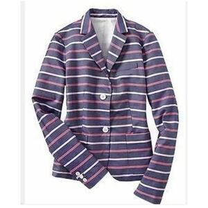 GAP - THE ACADEMY STRIPED BLAZER / JACKET - LIGHTWEIGHT - EUC LIKE NEW - SIZE 0